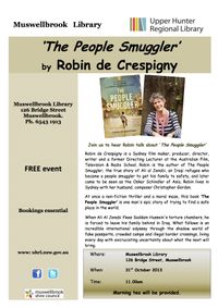 Muswellbrook Library hosts Robin de Crespigny