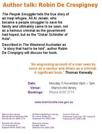 Marrickville Library Arabic Book Club talk