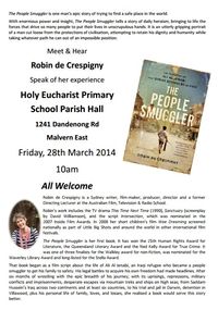 Holy Eucharist School hosts Robin de Crespigny