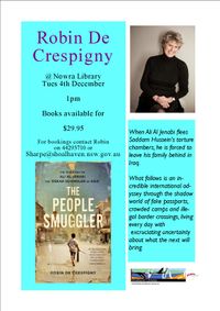 Author Talk: Robin de Crespigny at the Nowra Library