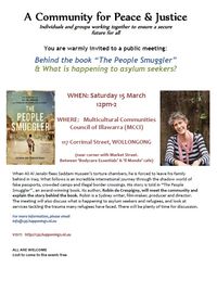 Wollongong Community for Peace and Justice hosts Robin de Crespigny