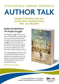 Author talk - Strathfield Library (Homebush)