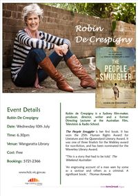 Wangaratta Library author talk