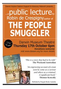 DASSAN presents a public lecture by Robin de Crespigny