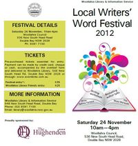 Robin de Crespigny at the Local Writers' Word Festival
