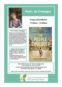 Robin de Crespigny at Colac Library