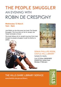Author Talk: Robin de Crespigny at Castle Hill Library