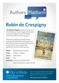 Author talk: Ryde Library