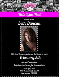 Beth Duncan with & Joe Gilman on piano
