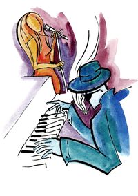  THAI Food & Jazz Duo - Joe Gilman/piano & Beth Duncan/vocals 