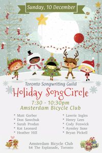 TSG (Toronto Songwriting Guild) Holiday Song Circle
