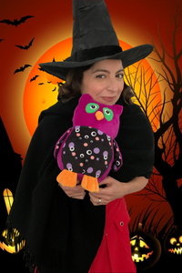 Alexandra à l'Halloween!