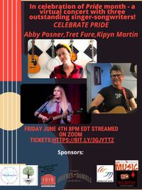 Celebrate Pride Month: Kipyn Martin, Abby Posner, and Tret Fure