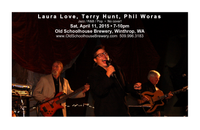 Laura Love, Terry Hunt, Phil Woras