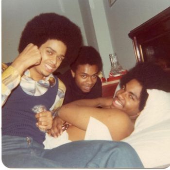 Rude awakening. Stuart, James and Russell.
