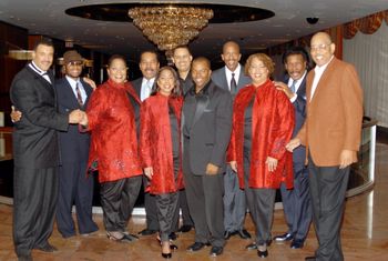 Russell and Stuart w/ The Ladies of Skyy, Ray, Goodman and Brown, Dr. Bob Lee and Vaughn Harper
