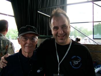 Hugh with Jaques Amond @ Ottawa Jazz Fest
