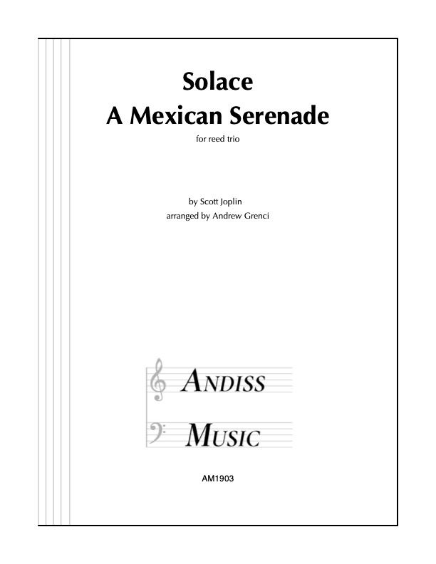 Solace, A Mexican Serenade, for Reed Trio