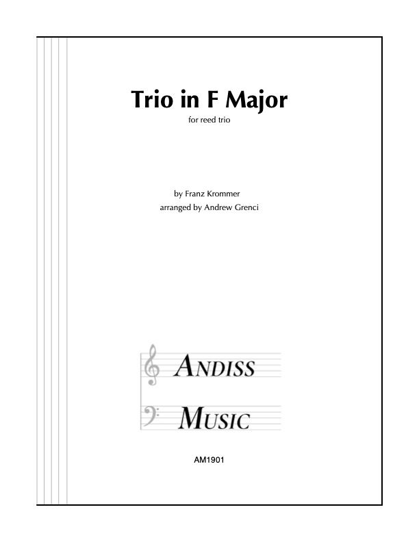 Trio in F Major for Reed Trio