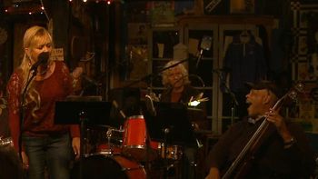 Cindy with John Cartwright on Bass
