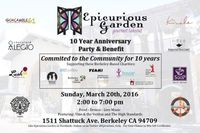 Epicurious Garden 10th Annual Anniversary Party