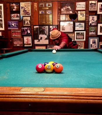 Playing 9 Ball
