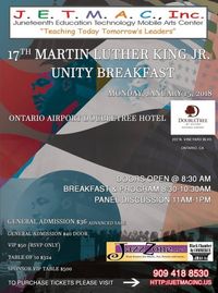 Annual Dr. Martin Luther King, Jr. Unity Breaskfast