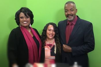 w/ Dr. Curtis Dodson and His wife Dr. Jelah
