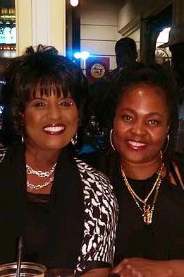 w/ the Lovely Dr. Felicia Hunt!  Happy Birthday!
