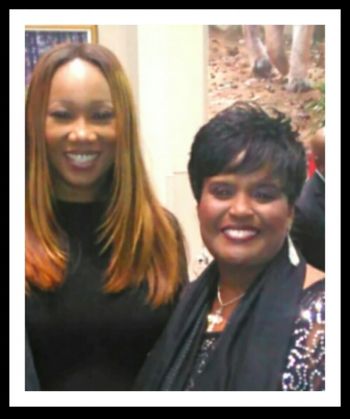 w/the fabulous Yolanda Adams Beautiful, Gracious and Anointed
