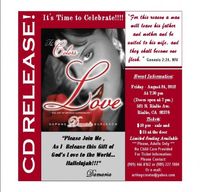 The Colors of Love CD Release Celebration!!!