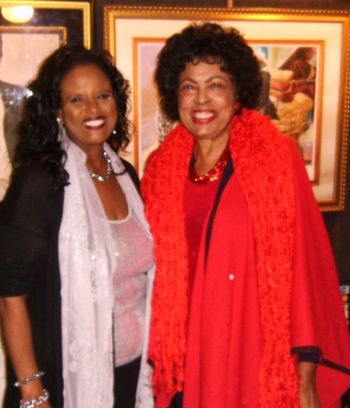 With Congresswoman Diane Watson

