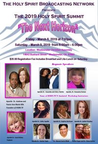The 2019 Holy Spirit Summit "The Next Horizon"