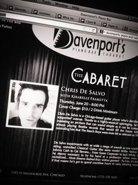 Cabaret with Chris DeSalvo