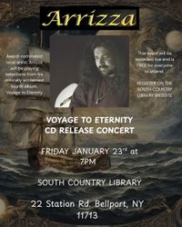 Arrizza - "Voyage to Eternity" CD Release Party
