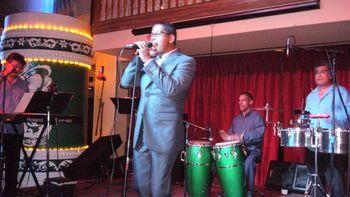 Alpine Salsa Phil Robinson and his bans Sonora Pa Gosa at Alpine Village Torrance CAL
