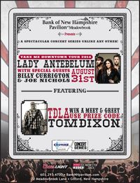 Opening For Lady Antebellum - Meadowbrook Bank of New Hampshire Pavilion