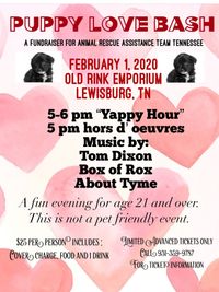 Puppy Love Bash a Fundraiser for ARATT