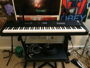 Major upgrade:  Yamaha MX-88 keyboard! (2020)
