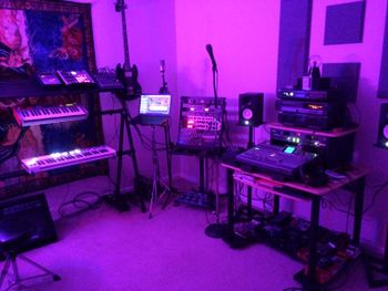 Studio lighting... much better for playing, recording, editing (2020)
