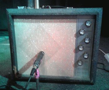 1482 my mid-60's Silvertone 1482 amplifier
