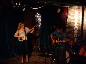 Basement - June 2011 The Basement - Nashville, TN - Lauren Austin on banjo - June 2011
