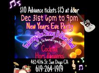 NEW YEAR'S EVE PARTY STONE B BLUES 9:00PM TO 1:00AM