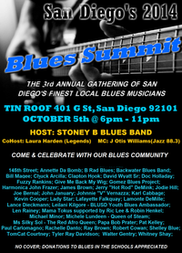 STONEY B'S  3RD ANNUAL BLUES SUMMIT