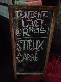 Steux Carré @ Rita's
