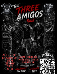 3 Amigos Tour:  Obsouleet // T-Jay // Levi Lee // UberHeady Tha Kidd // Diamond Tuff