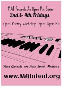 Papa Ganache Open Mic Series
