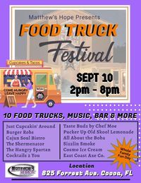 Food Truck Festival for Matthew's Hope