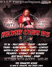Thirsty University: Mischief Night Costume Bash