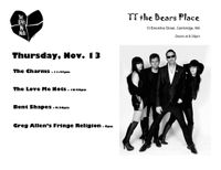 Greg Allen's Fringe Religion with The Love Me Nots, The Charms and Bent Shapes